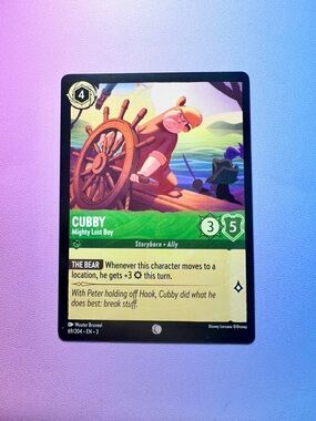 cubby [peter pan] - 69/204 (common) — lorcana: into the inklands